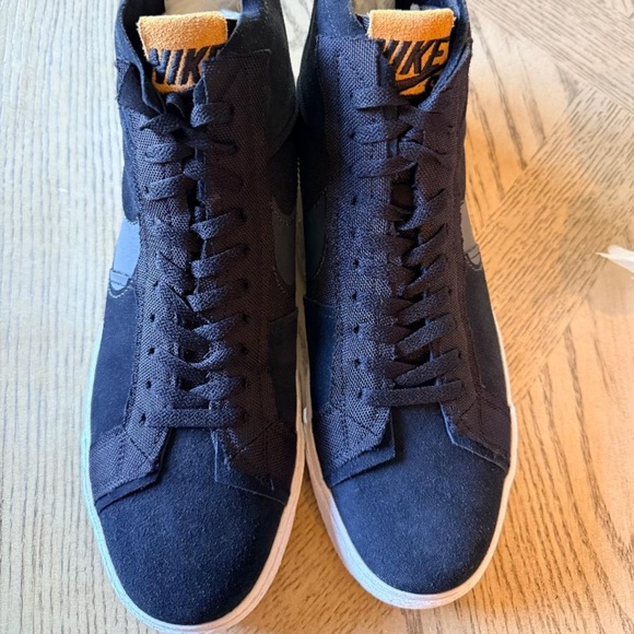 Gently - NIKE SB ZOOM BLAZER MID PREMIUM BLACK-ANTHRACITE-BLACK-WHITE SZ 14 - Picture 3 of 7